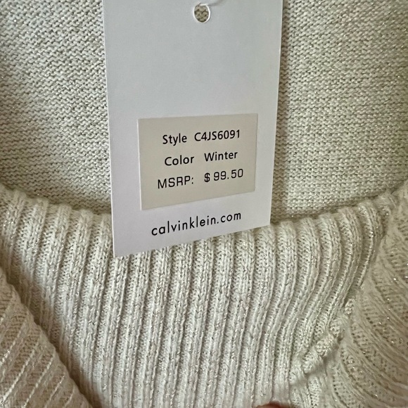 Calvin Klein Womens sweater size medium - Picture 5 of 6